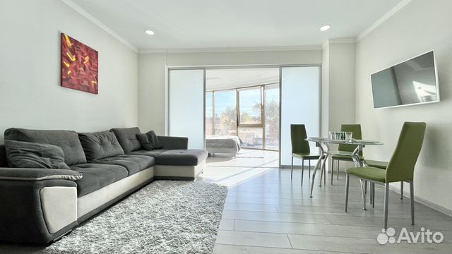 

Квартира-студия, 50 м², 2 кровати