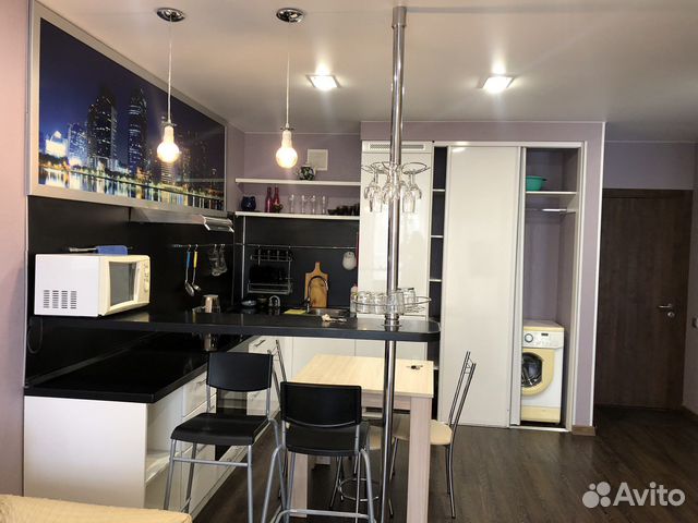 

Квартира-студия, 48 м², 2 кровати
