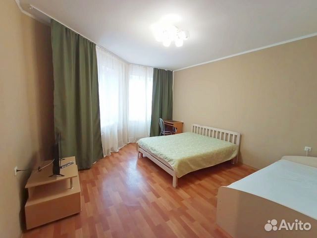 

1-к. квартира, 44 м², 2 кровати