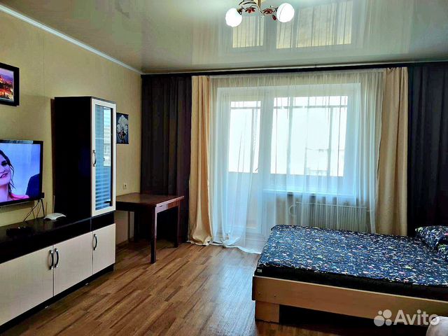 

1-к. квартира, 42 м², 2 кровати