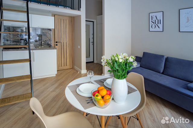 

Квартира-студия, 20 м², 3 кровати