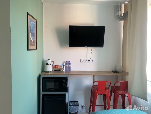 

Квартира-студия, 10 м², 1 кровать