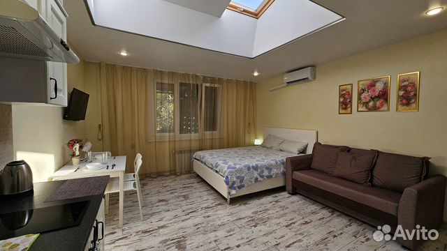 

Квартира-студия, 28 м², 2 кровати