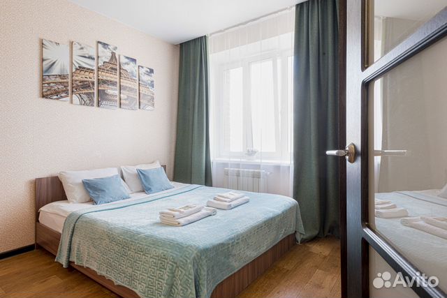 

1-к. квартира, 36 м², 2 кровати