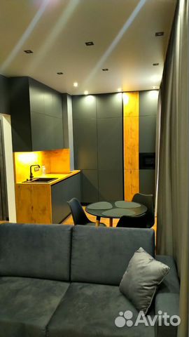 

Квартира-студия, 33 м², 2 кровати