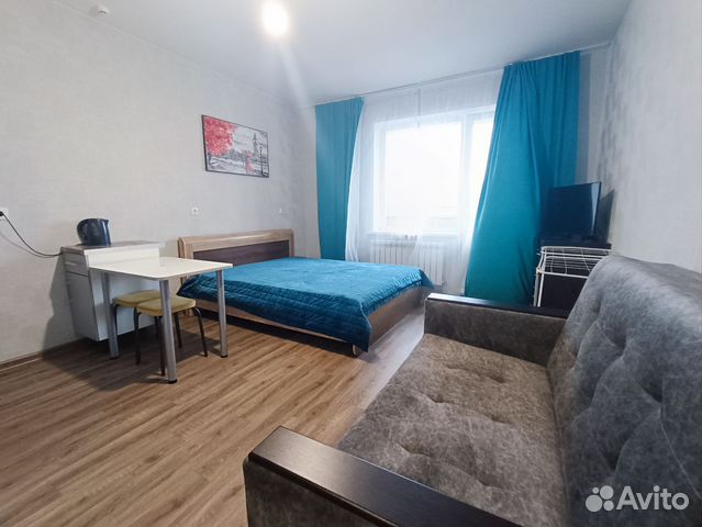 

Квартира-студия, 32 м², 2 кровати