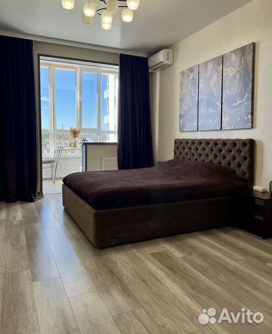 

Квартира-студия, 37 м², 1 кровать