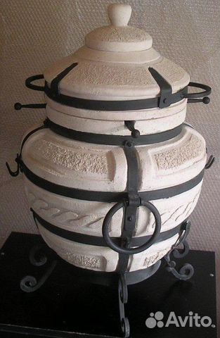 Тандыр средний - восточная керамическая печь