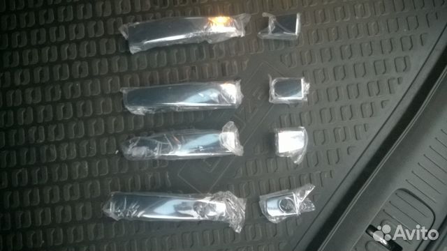 Хром накладки на дверные ручки Chevrolet Cruze
