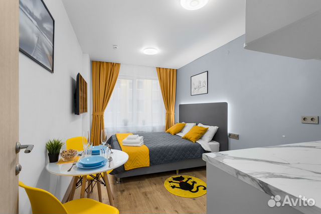 

Квартира-студия, 26 м², 1 кровать