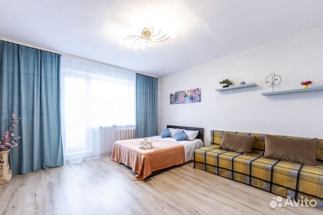 

1-к. квартира, 33 м², 2 кровати