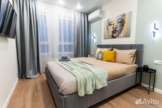 

1-к. квартира, 35 м², 2 кровати