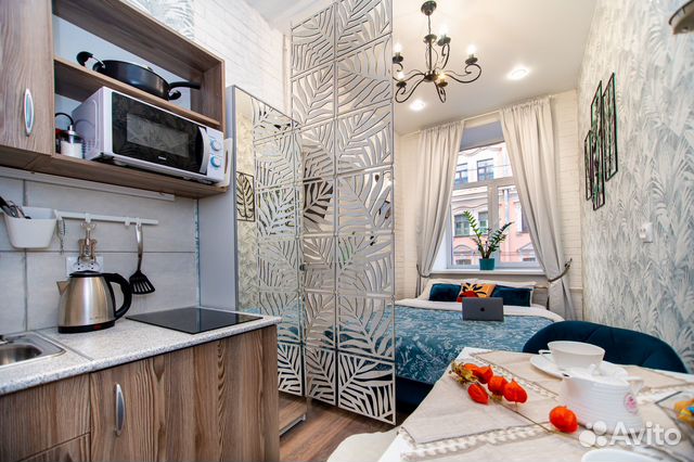 

Квартира-студия, 17 м², 1 кровать