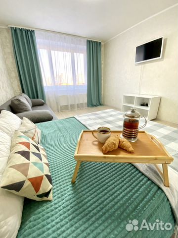 

1-к. квартира, 36 м², 2 кровати