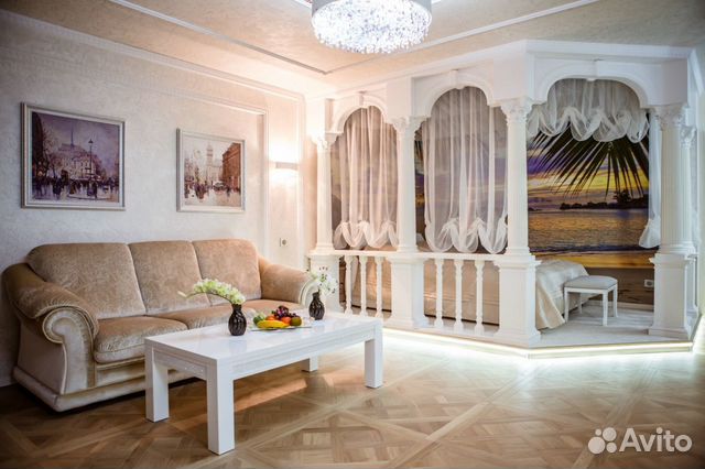 

Квартира-студия, 43 м², 2 кровати