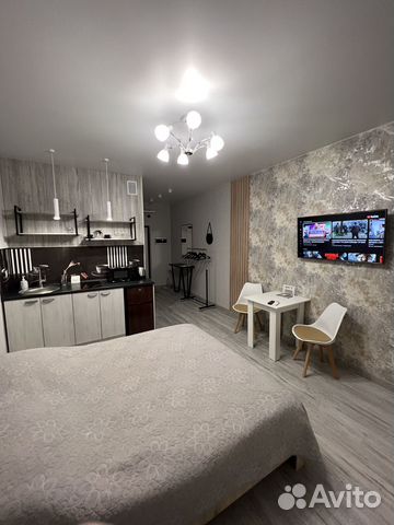 

Квартира-студия, 35 м², 1 кровать