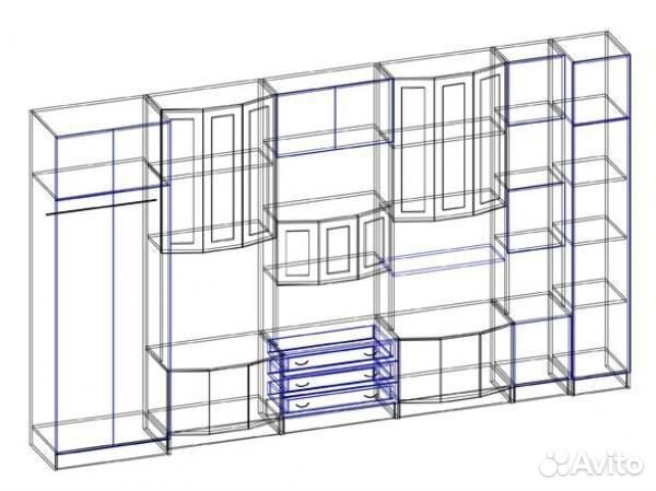 Стенка в гостиную 