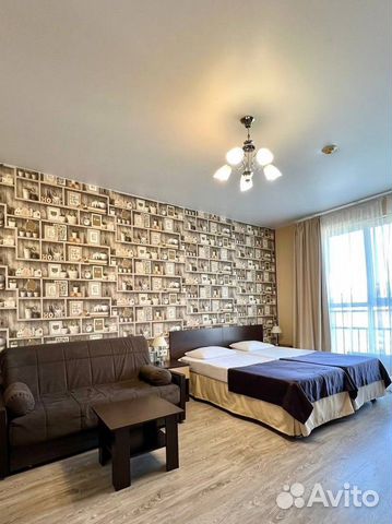 

Квартира-студия, 30 м², 3 кровати