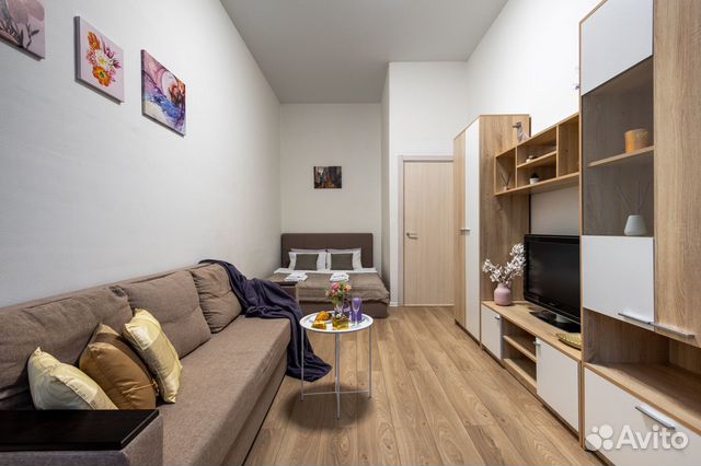 

1-к. квартира, 35 м², 2 кровати
