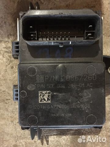 Блок управления бензонасосом Опель астра Джей