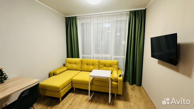 

Квартира-студия, 18 м², 2 кровати