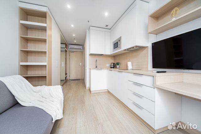 

Квартира-студия, 21 м², 1 кровать