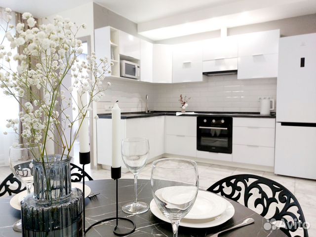 

1-к. квартира, 52 м², 2 кровати