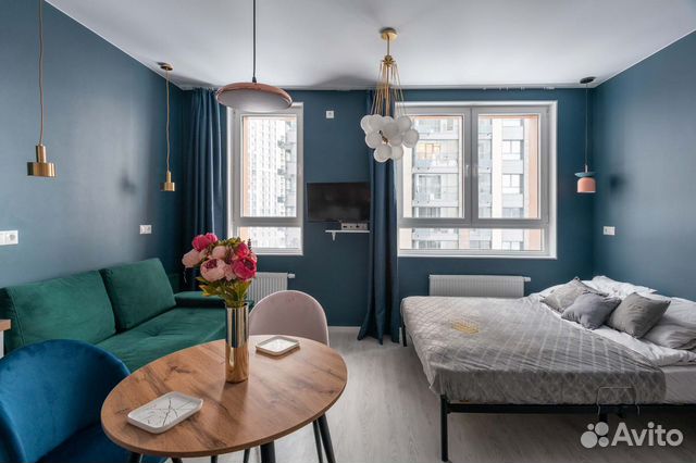 

Квартира-студия, 22 м², 2 кровати