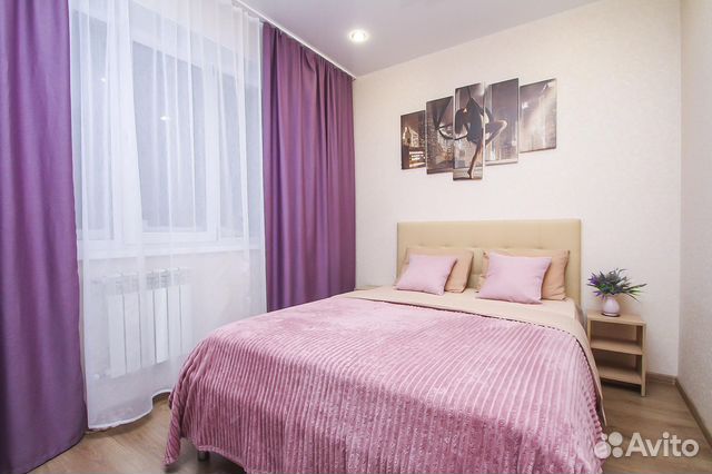 

2-к. квартира, 45 м², 2 кровати