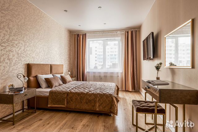 

1-к. квартира, 37 м², 2 кровати