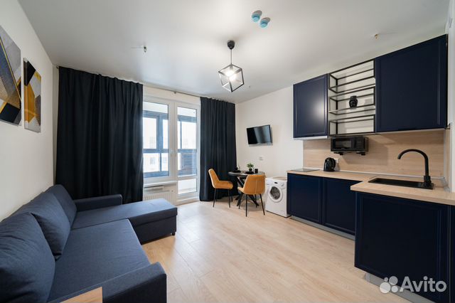 

Квартира-студия, 29 м², 1 кровать