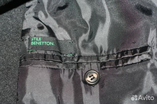 Пальто мужское демисезонное benetton Пальто мужское демисезонное benetton