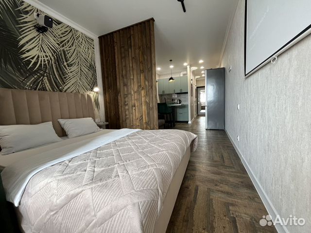 

Квартира-студия, 33 м², 2 кровати