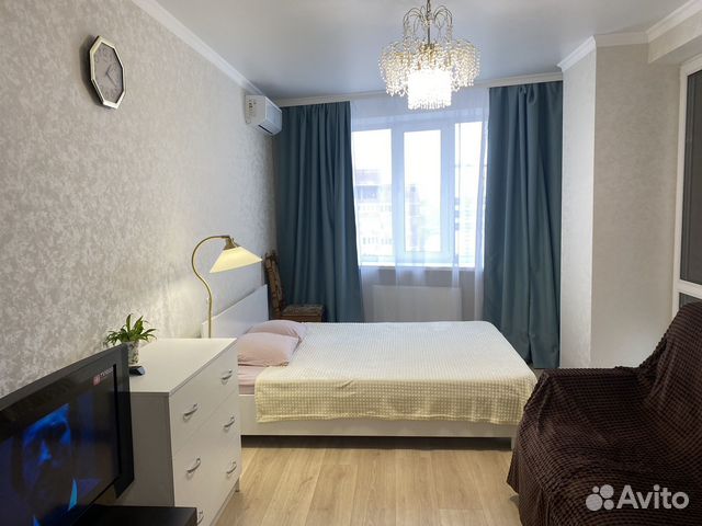 

Квартира-студия, 34 м², 2 кровати