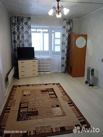 

1-к. квартира, 32 м², 1 кровать