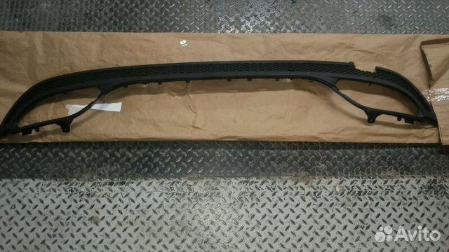 Юбка заднего бампера мерседес C 205 amg