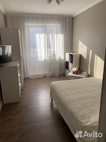 

1-к. квартира, 33 м², 2 кровати