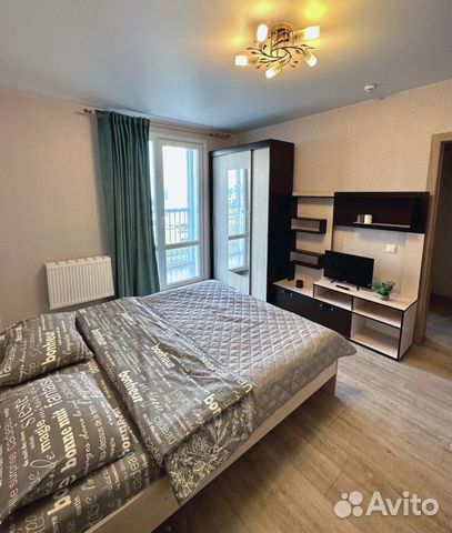 

1-к. квартира, 39 м², 2 кровати