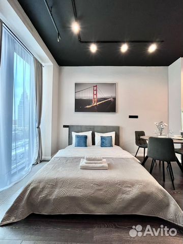 

Квартира-студия, 30 м², 2 кровати