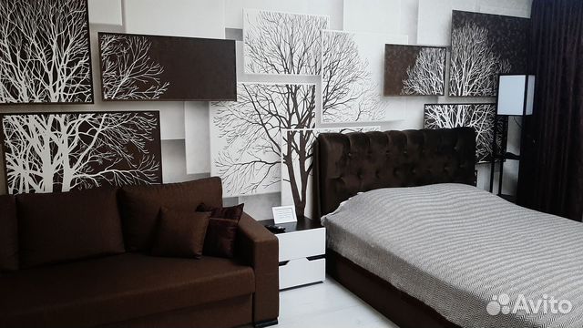 

1-к. квартира, 35 м², 2 кровати