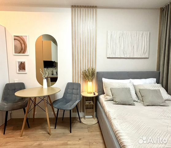 

Квартира-студия, 17 м², 1 кровать