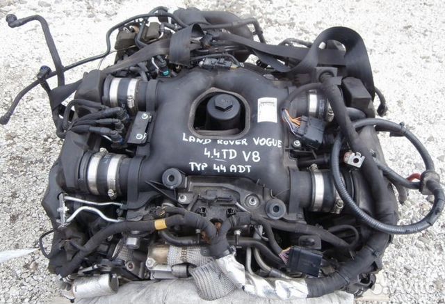 Двигатель 4.4 448DT на Range Rover