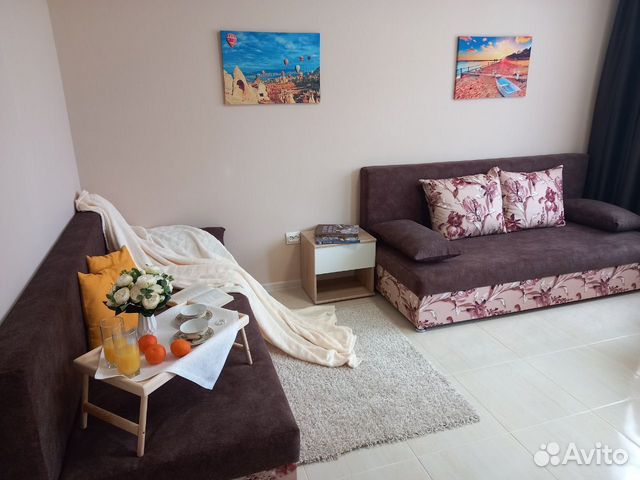 

Квартира-студия, 25 м², 2 кровати