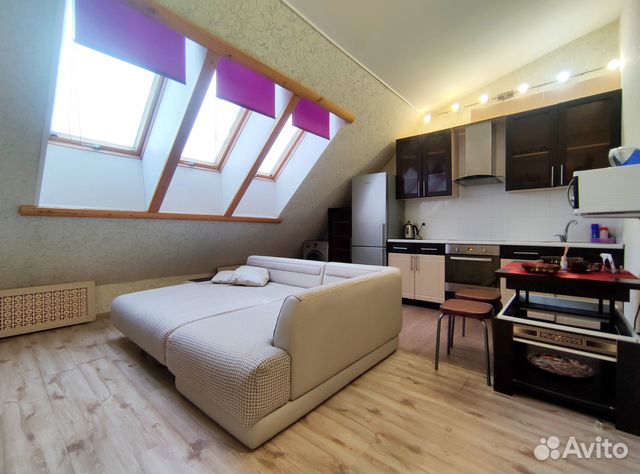 

Квартира-студия, 38 м², 2 кровати