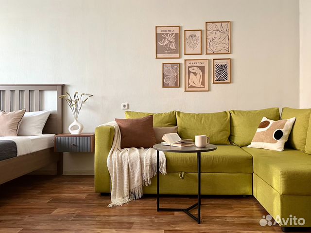 

1-к. квартира, 40 м², 2 кровати