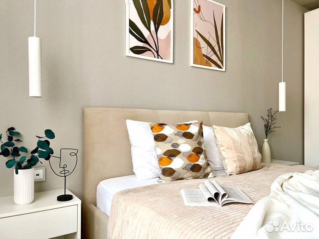 

1-к. квартира, 42 м², 2 кровати