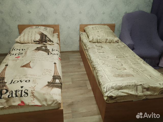 

1-к. квартира, 34,6 м², 3 кровати