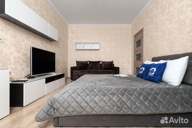 

1-к. квартира, 45 м², 3 кровати