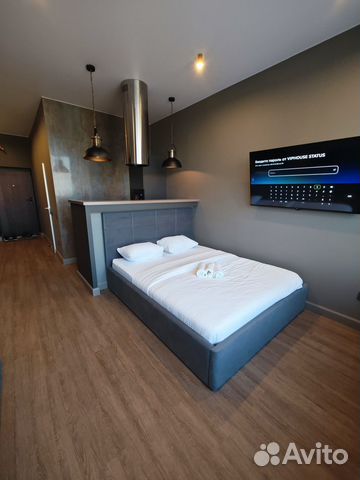 

Квартира-студия, 32 м², 2 кровати