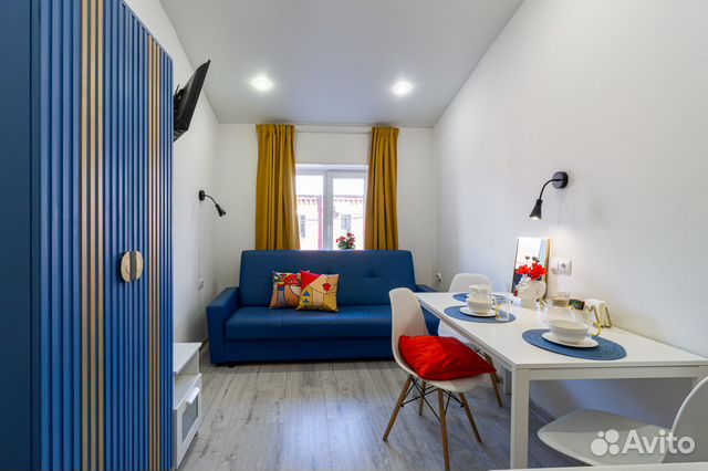 

Квартира-студия, 16 м², 2 кровати